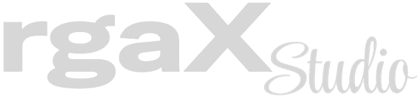 Logo gris rgaX Studio
